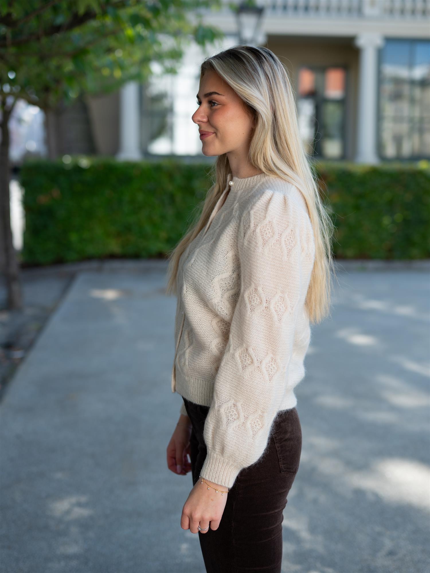Emmy Cardigan Winter White