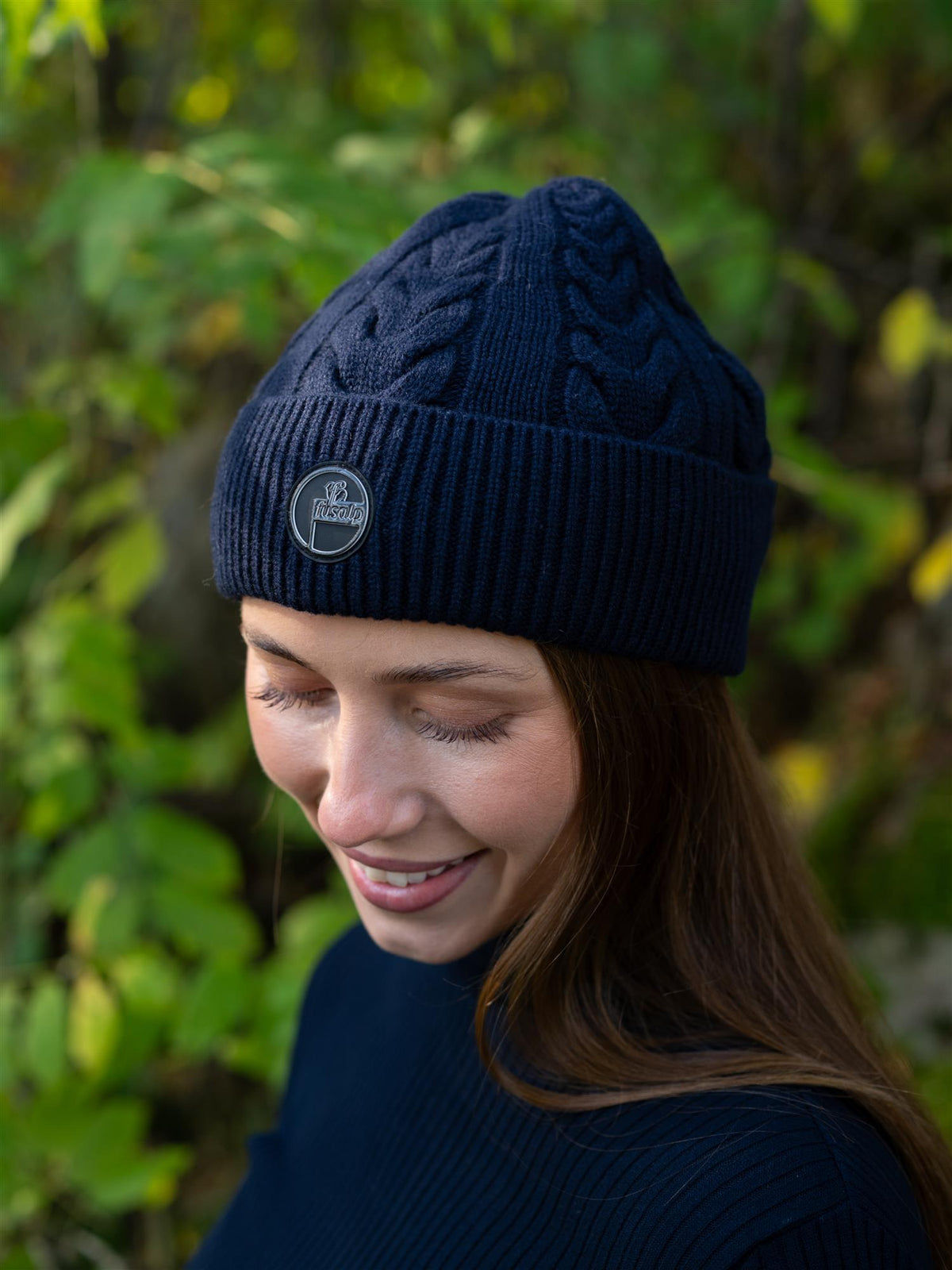 Cable Beanie Marine