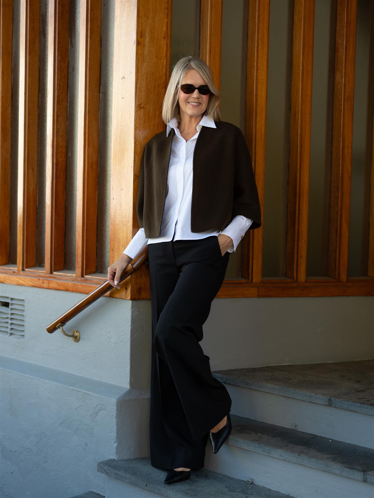 Kira Wool Jacket Espresso