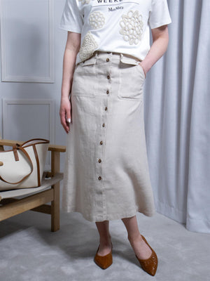 Stenströms Heidi Skirt Cargo Light Beige