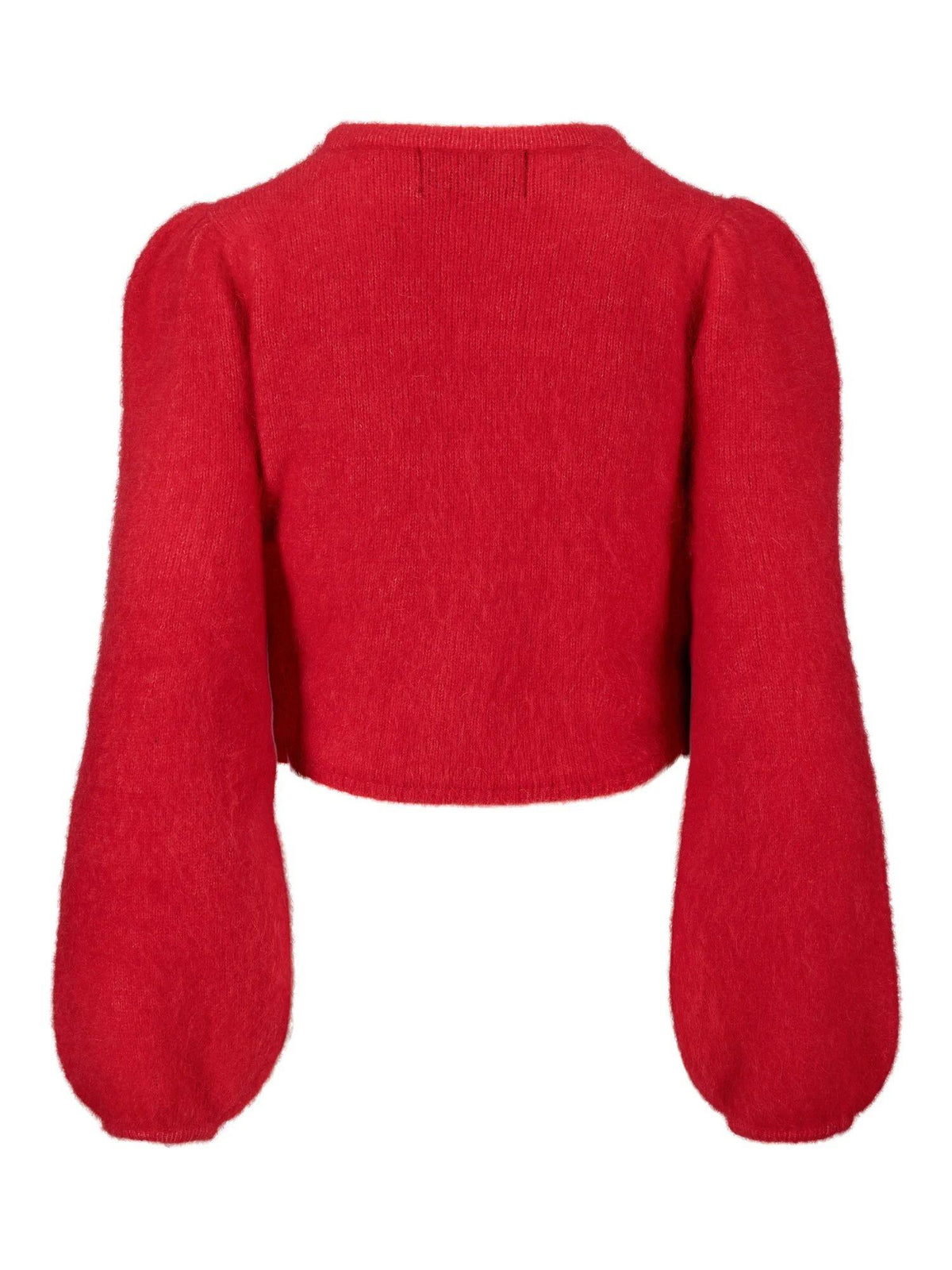 Amelia Chunky Cardigan Bright Red