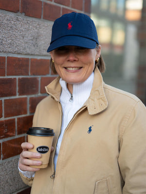 Polo Cotton Canvas Jacket Khaki