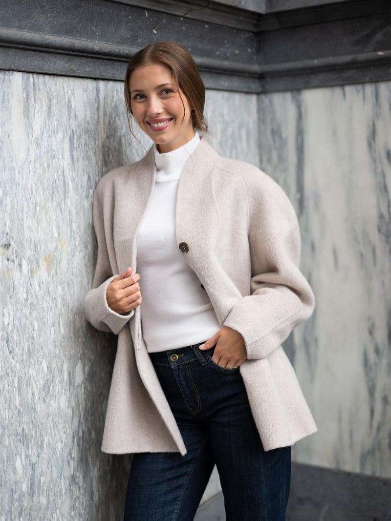 Camilla Pihl Magaret Jacket Greige Melange
