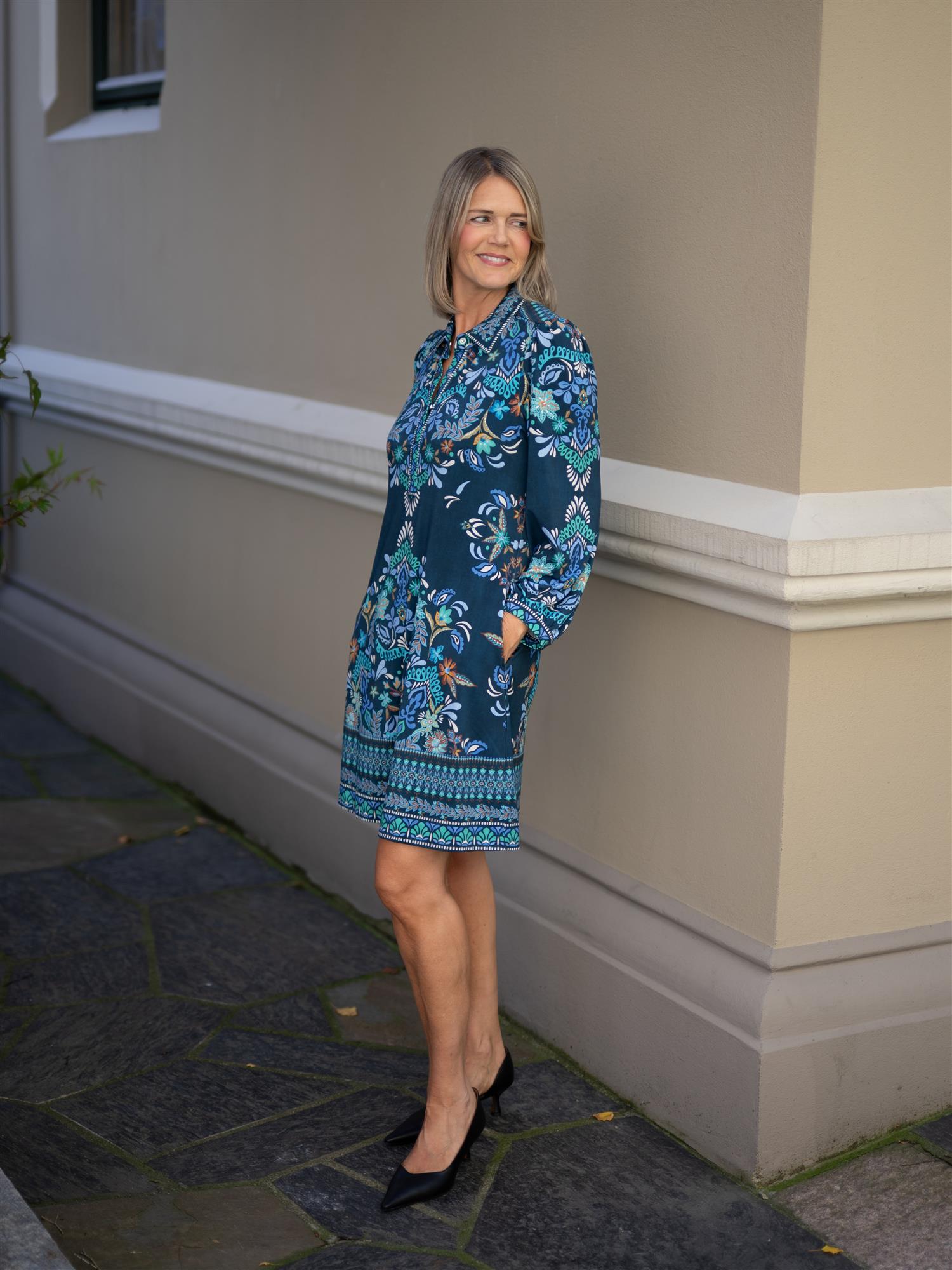 Aithne Dress Navy