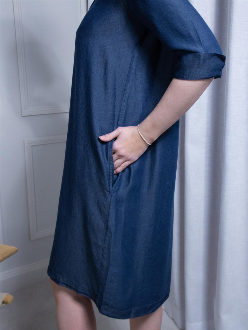 Stenströms Aud Dress Dark Blue