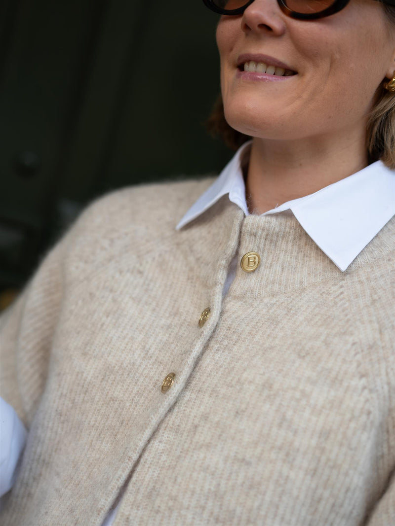 Busnel Vilanie Cardigan Sandstorm Melange