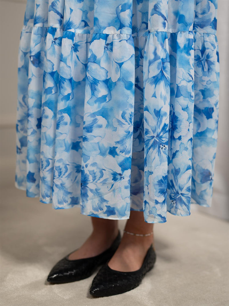Hale Bob Estelle Dress Blue