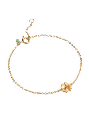Enamel Organic Clover Bracelet