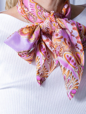 Hale Bob Erin Scarf Coral