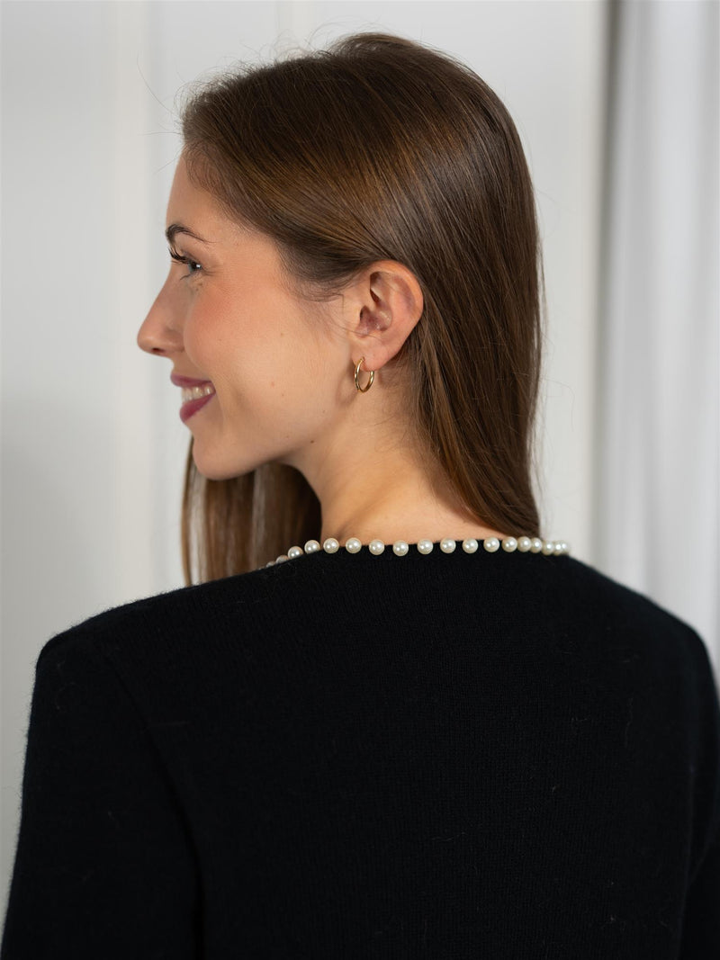 Ella&il Mika Merino Cardigan Black