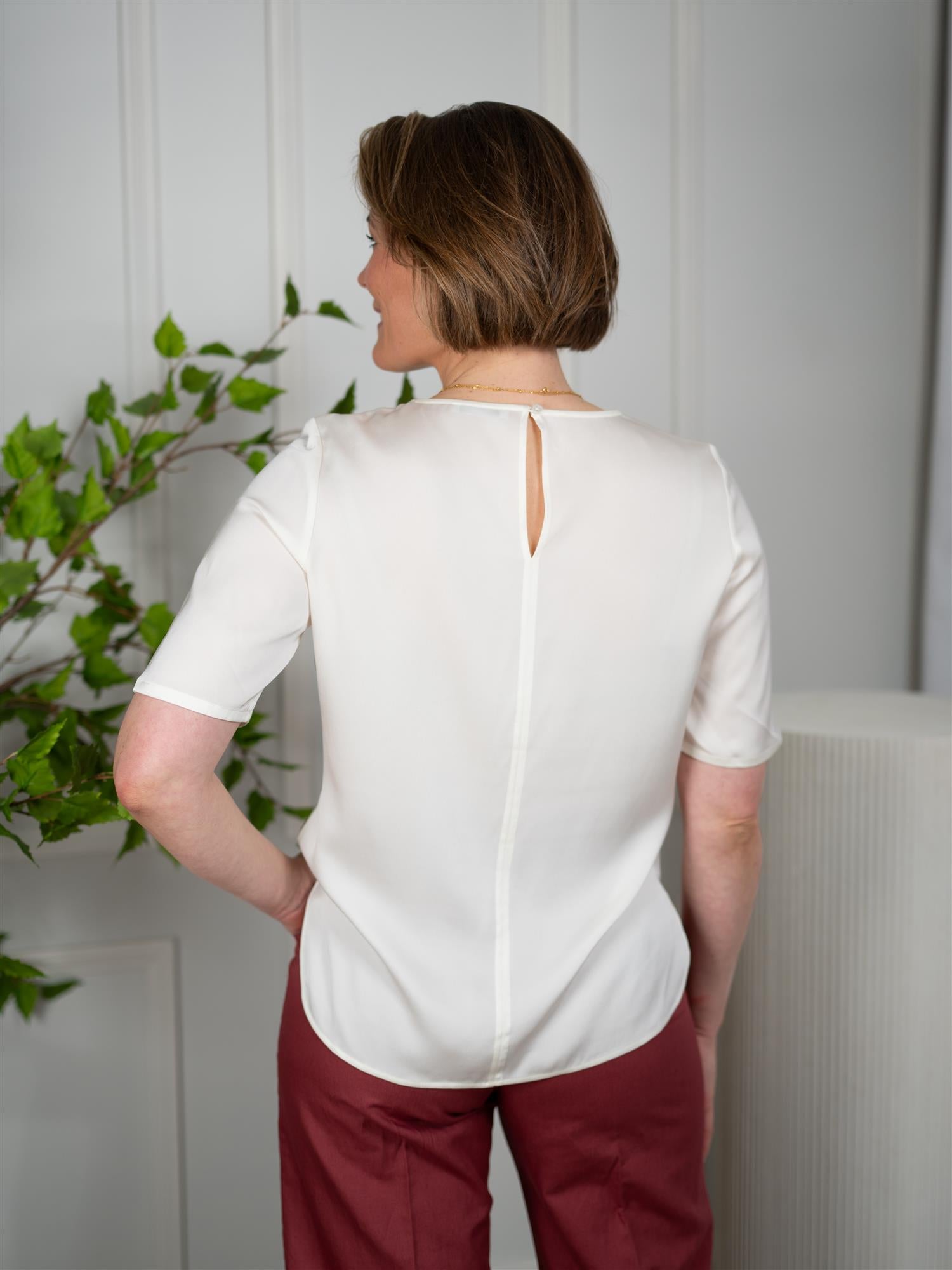 Stenströms Sanne Blouse Offwhite