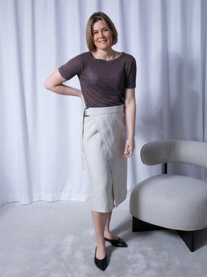 Sand Fedra Short Skirt