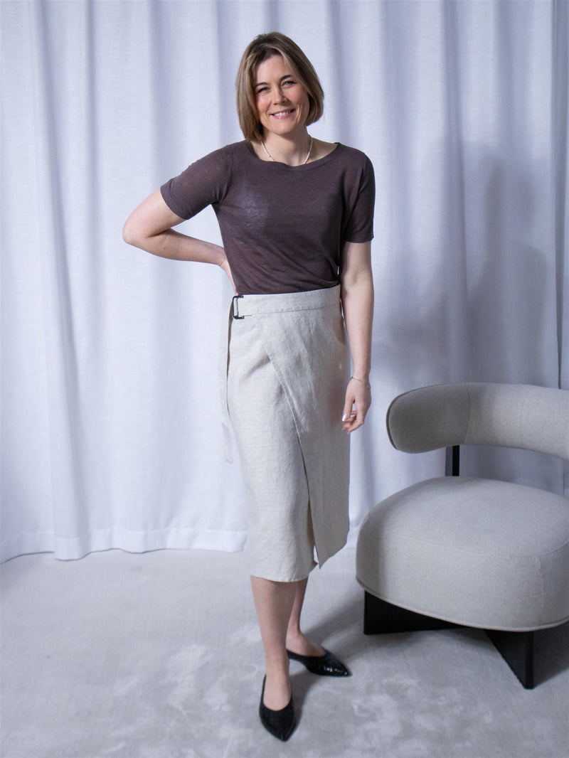 Sand Fedra Short Skirt