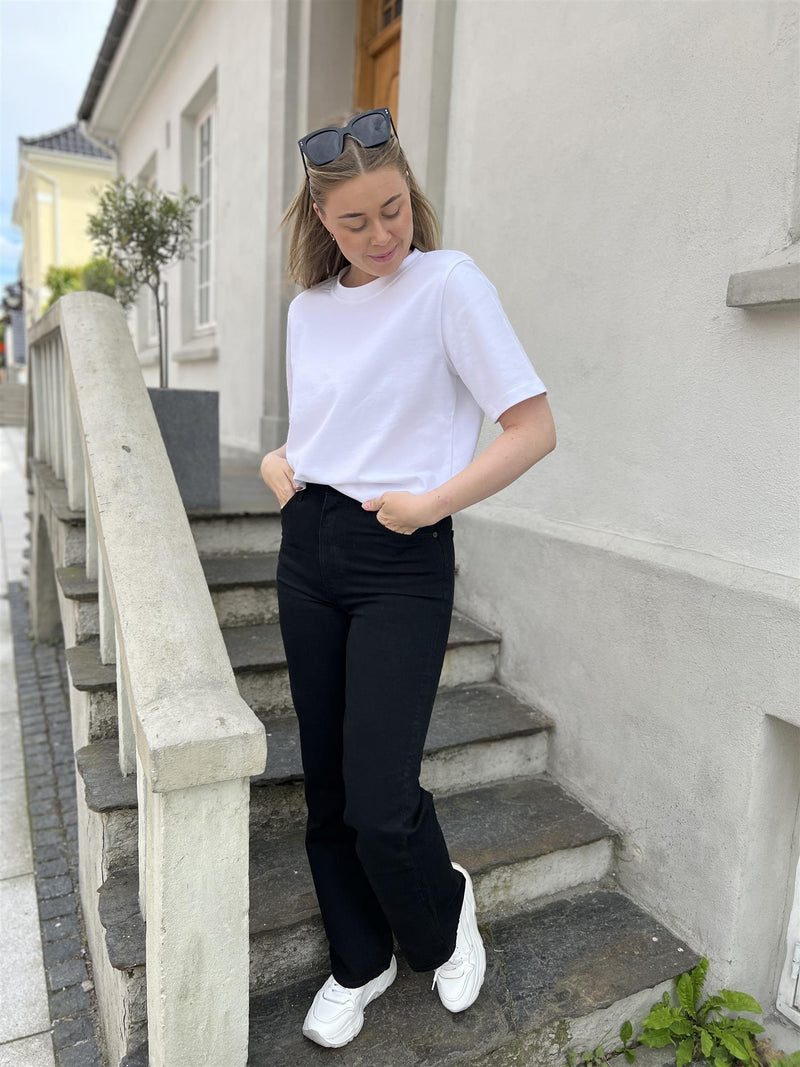 Camilla Pihl Elo Shoulder Pad Tee White
