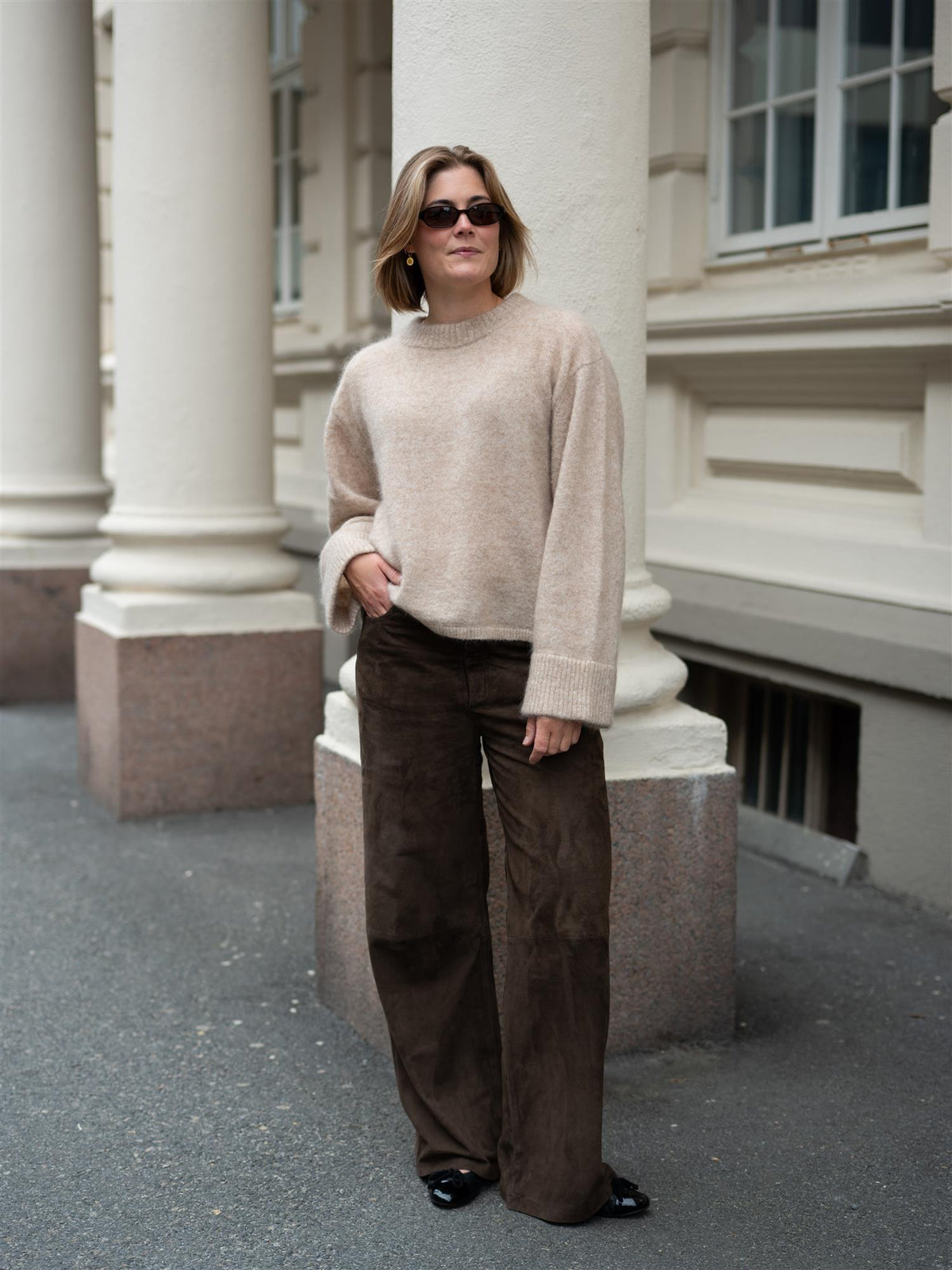 Victory Trouser Pebble Brown
