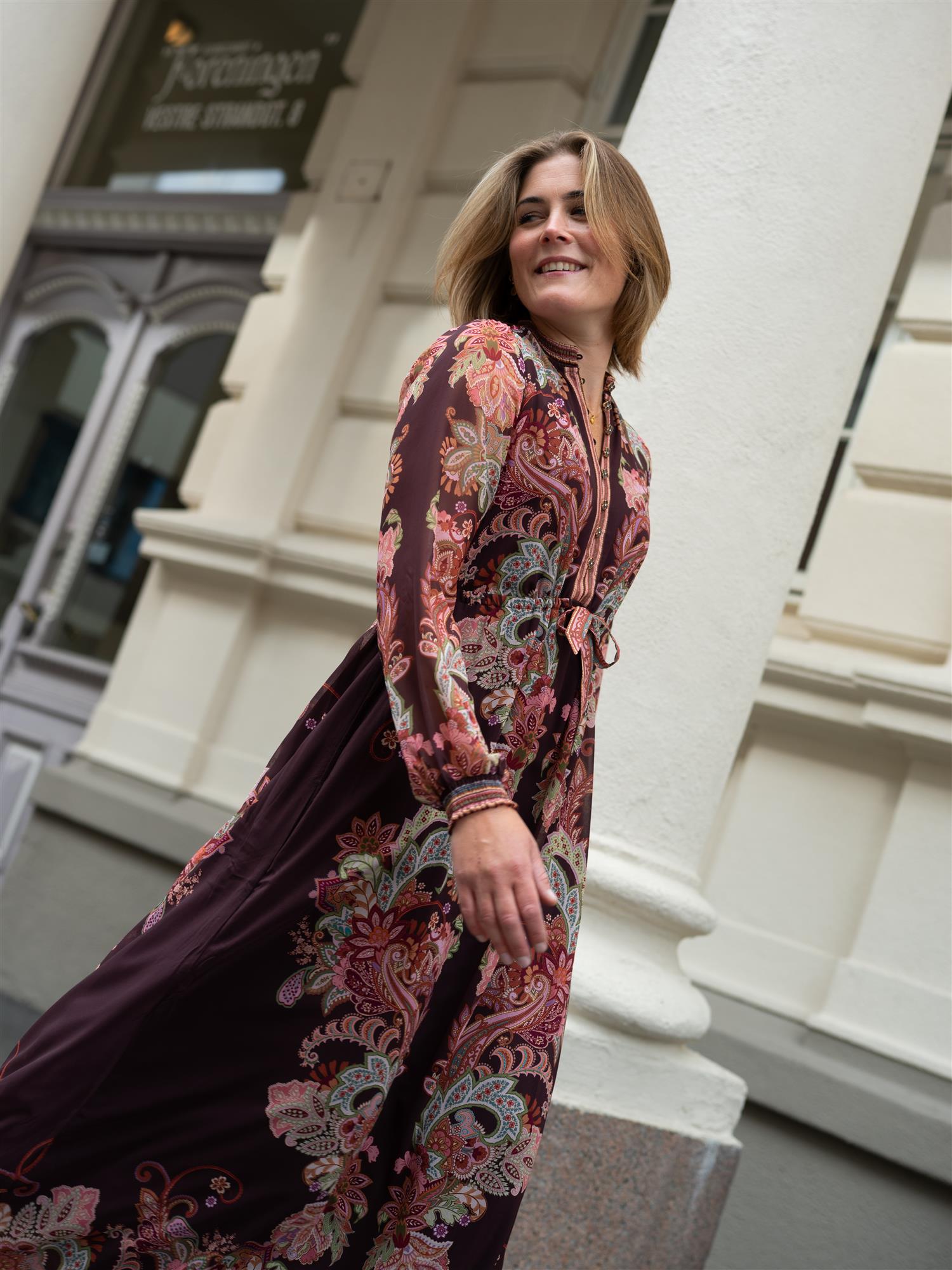 Isolde Dress Wine