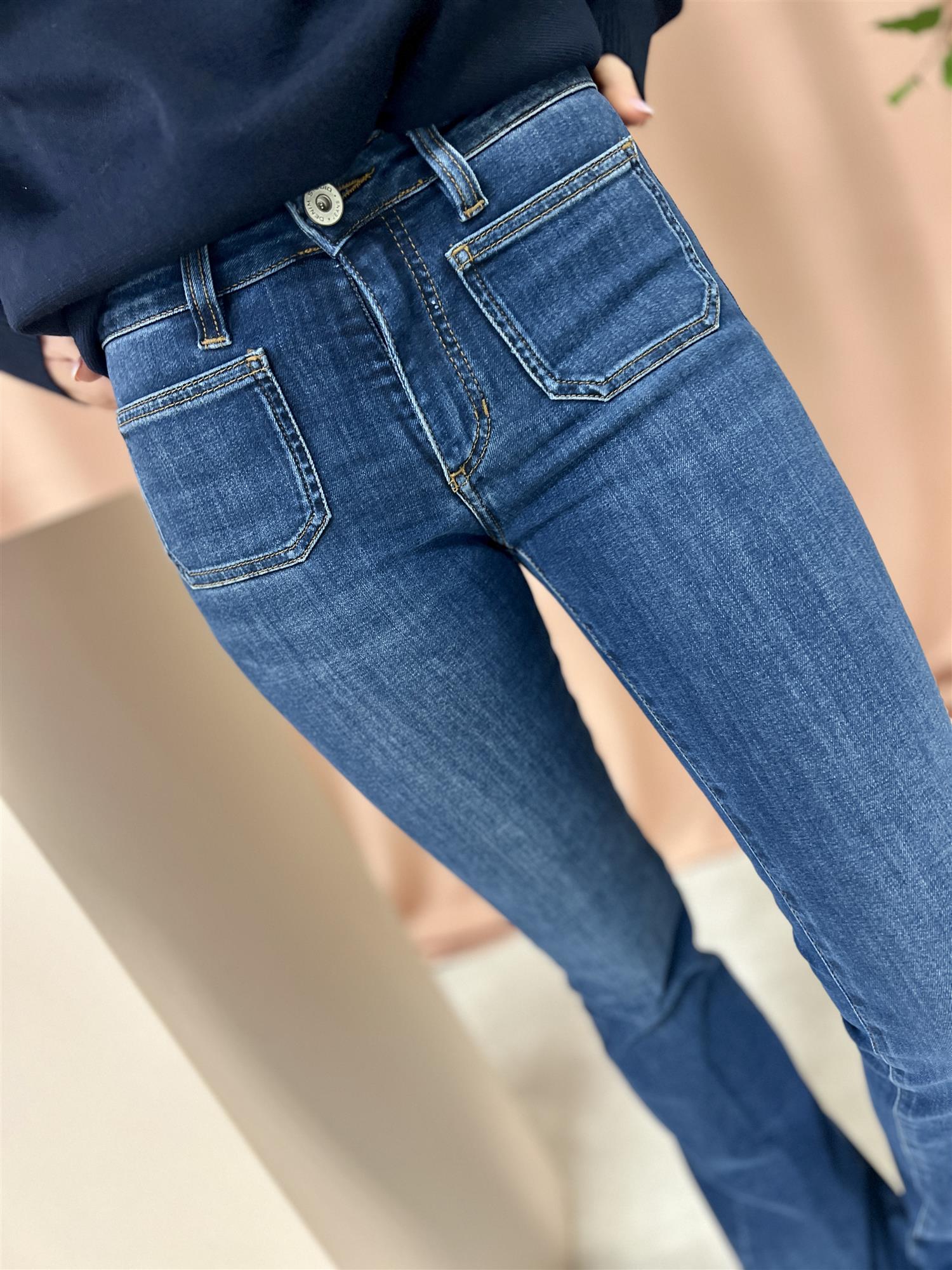 Denim Studio Jim Blue Cashmere Denim