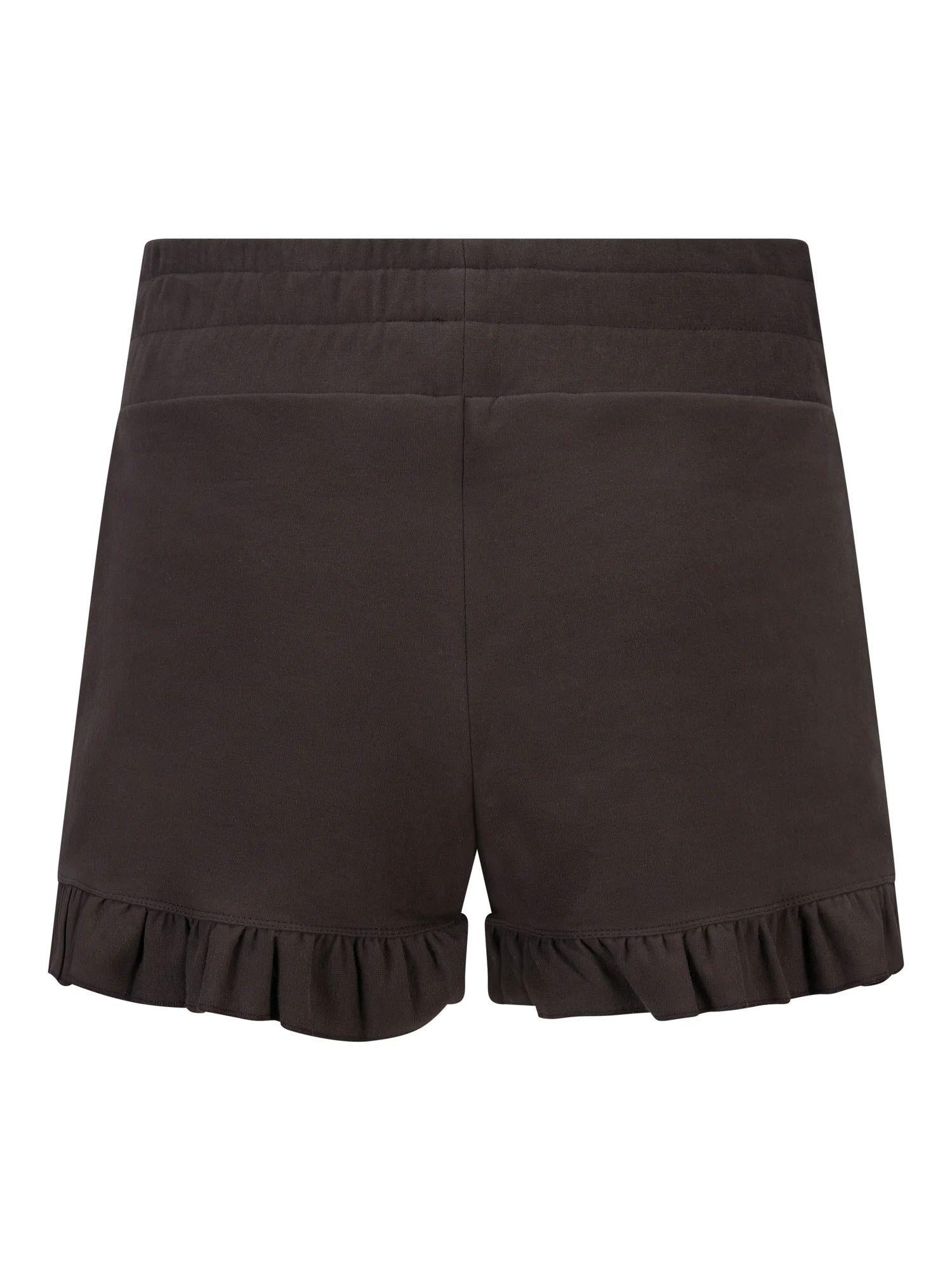 Ella&il Tika Shorts Dark Brown
