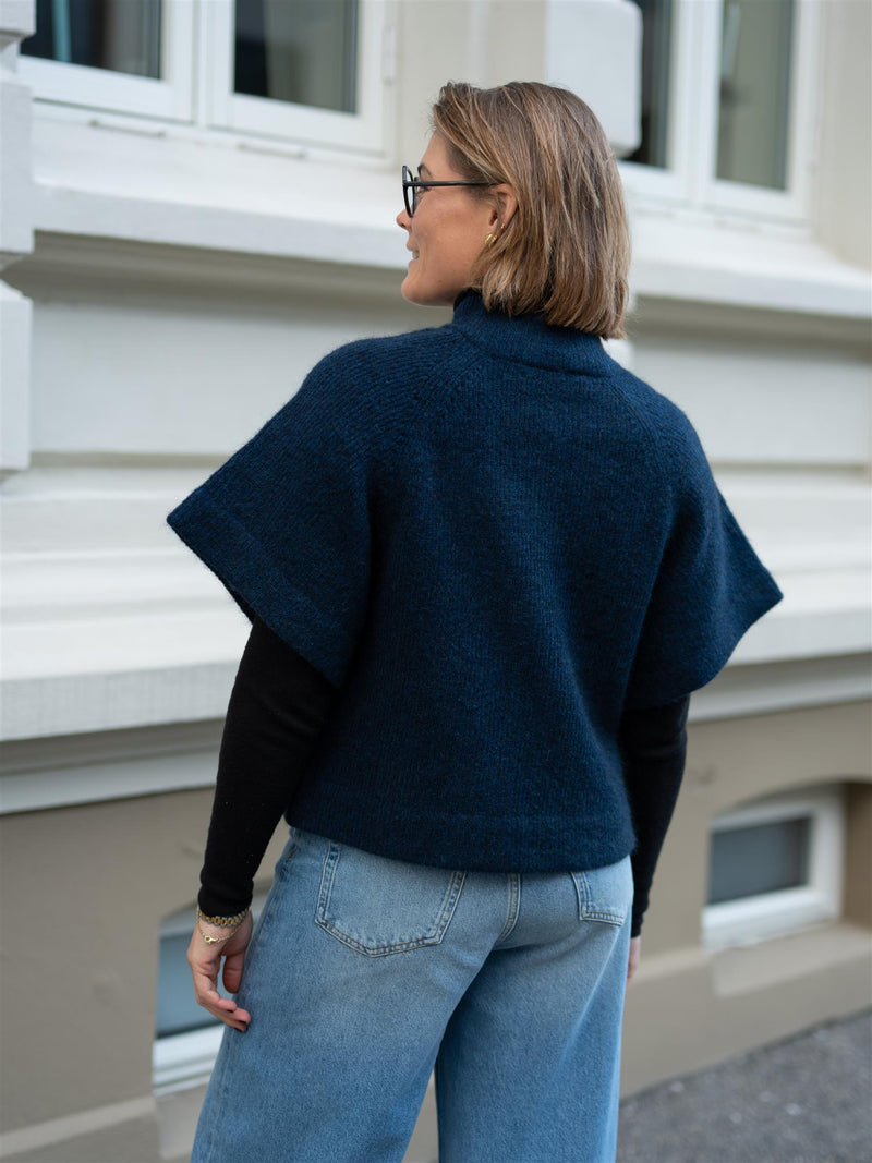 Busnel Vilanie Cardigan Darkblue Melange