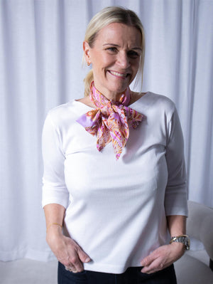 Hale Bob Erin Scarf Coral