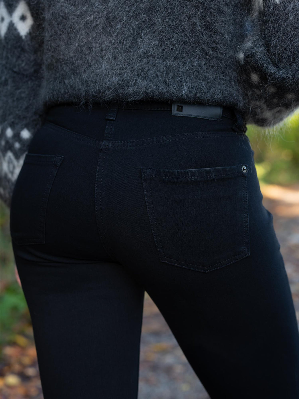 Piper Long Basic Rinsed Wash Black