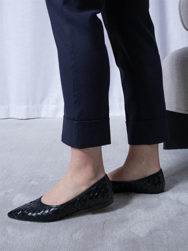 Cambio Krystal Summer Linen Black Blue