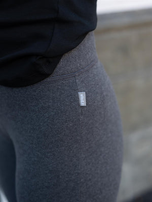 Ella&il Tilly Pants Dark Grey Melange