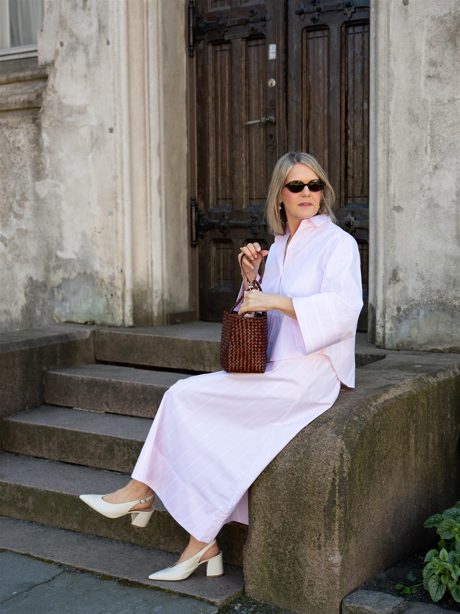 Julie Josephine Sanne Skirt Peony Stripe