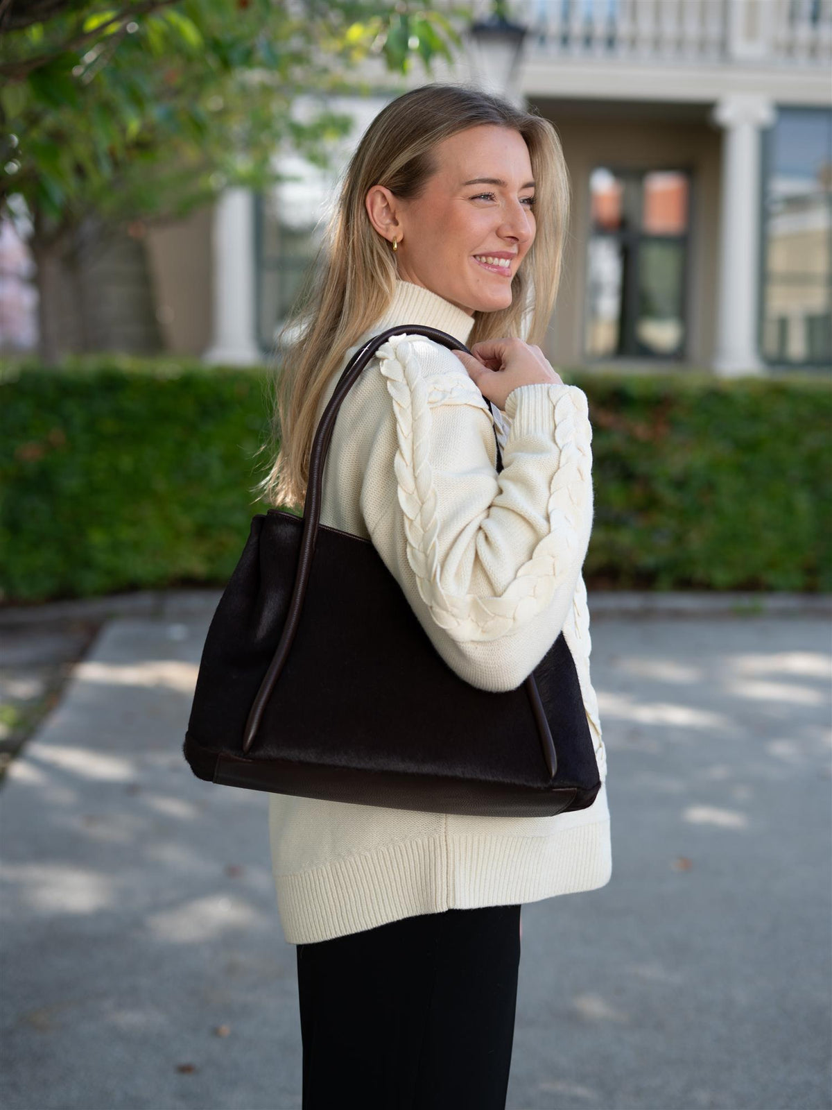 Sorrelle Tote Large Dark Brown