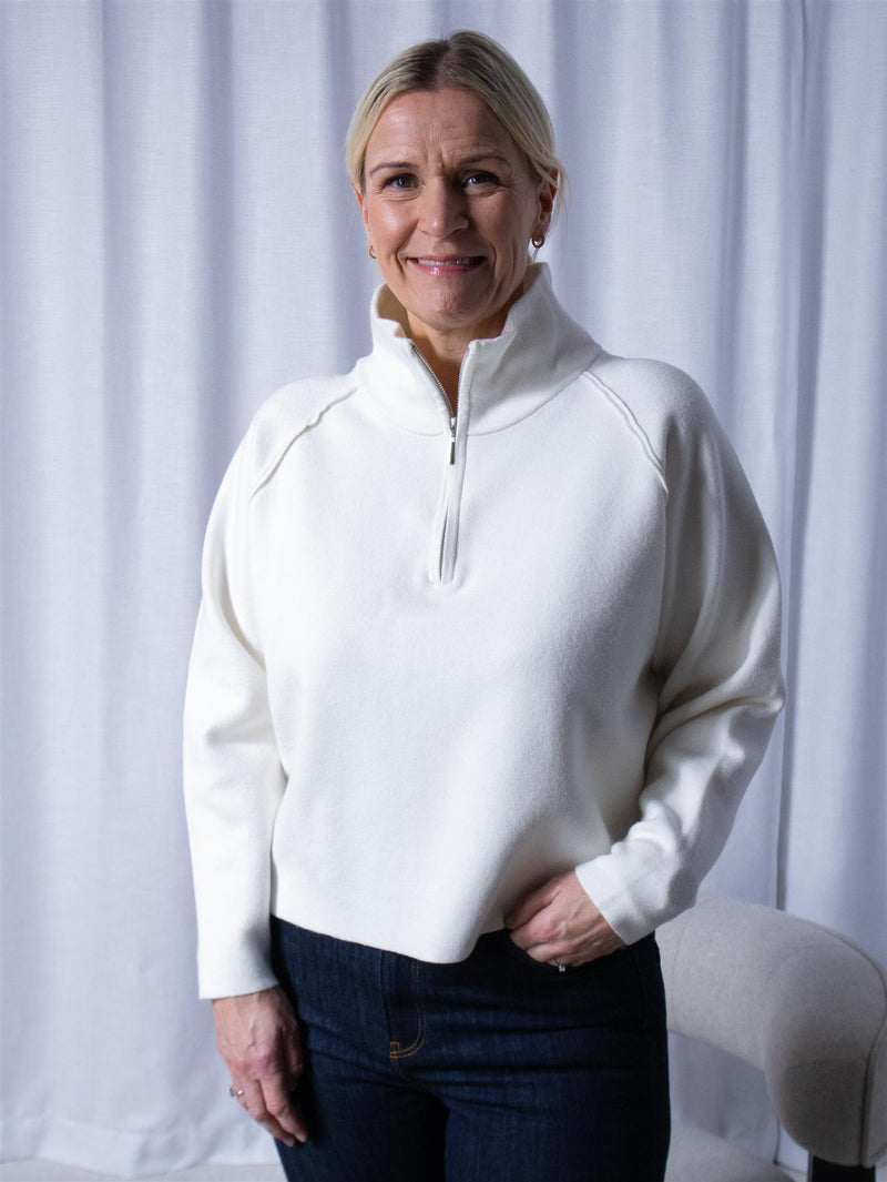 Riccovero Carrie Sweater White