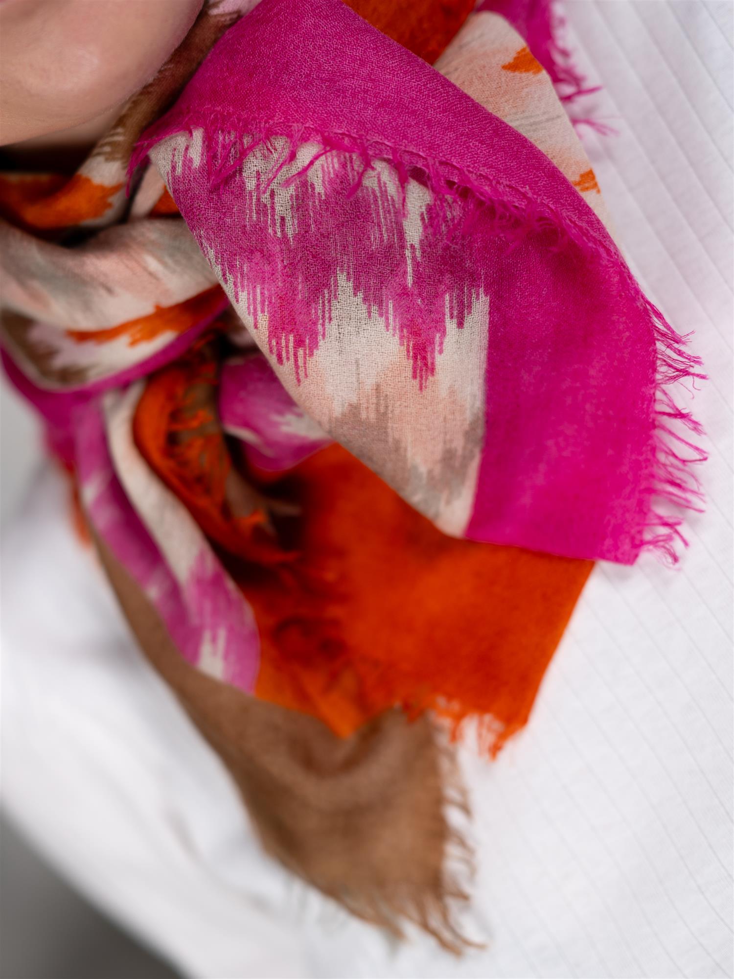 Mala Alisha Scarf Amalfi Pink/Orange