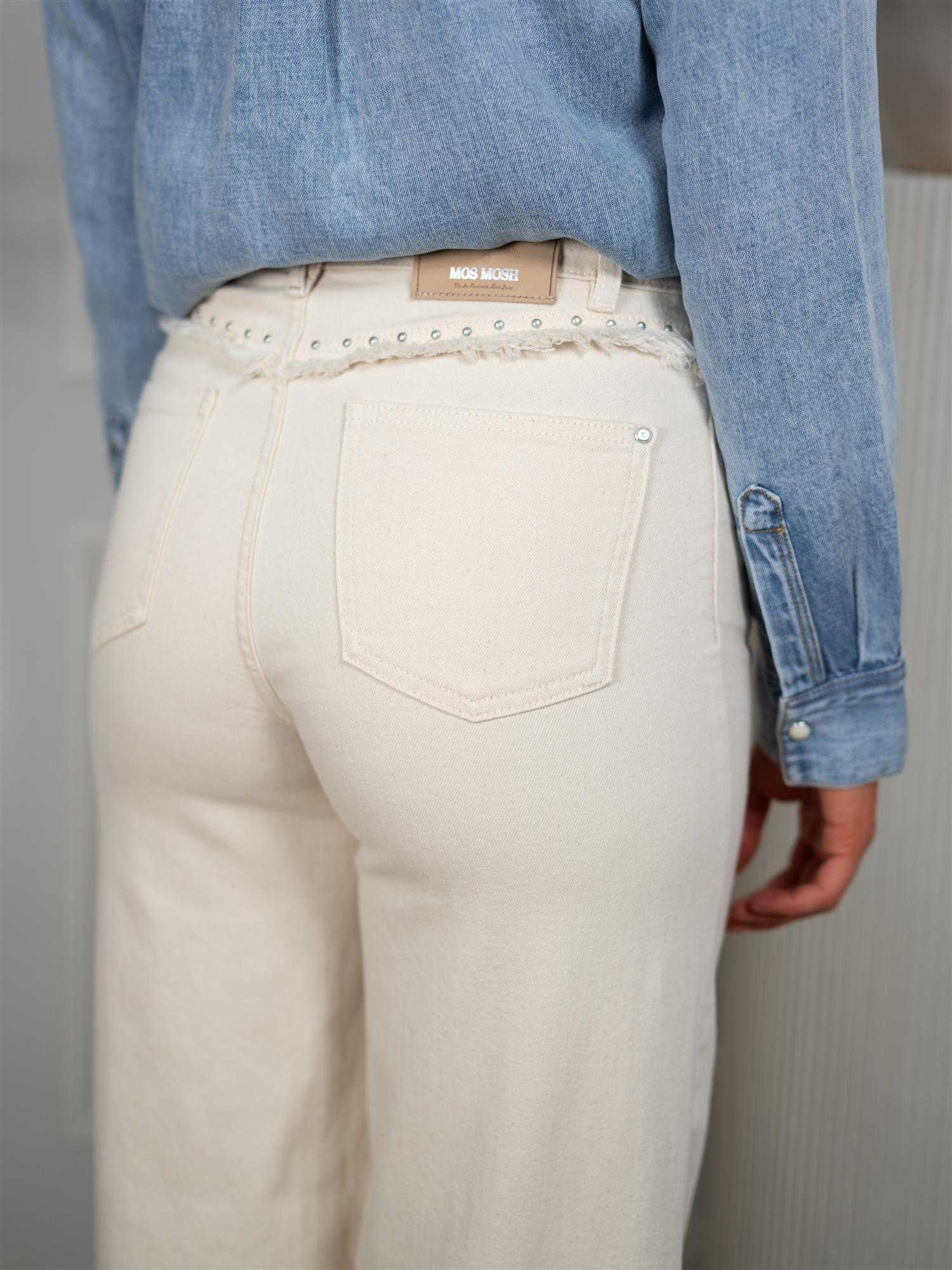MMColette Fringe Jeans Clay