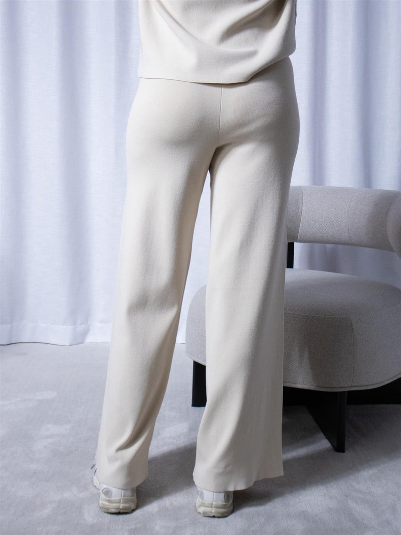 Stenströms Jupiter Pant Knit Offwhite