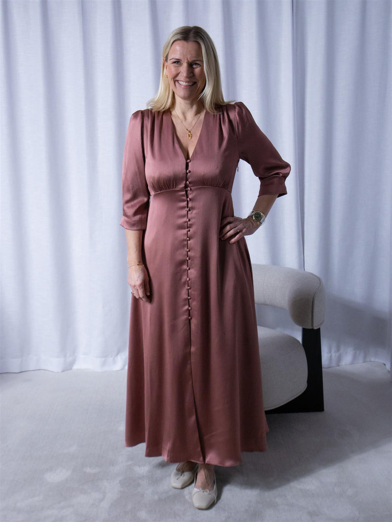 Riccovero Sorrento Dress Rosé