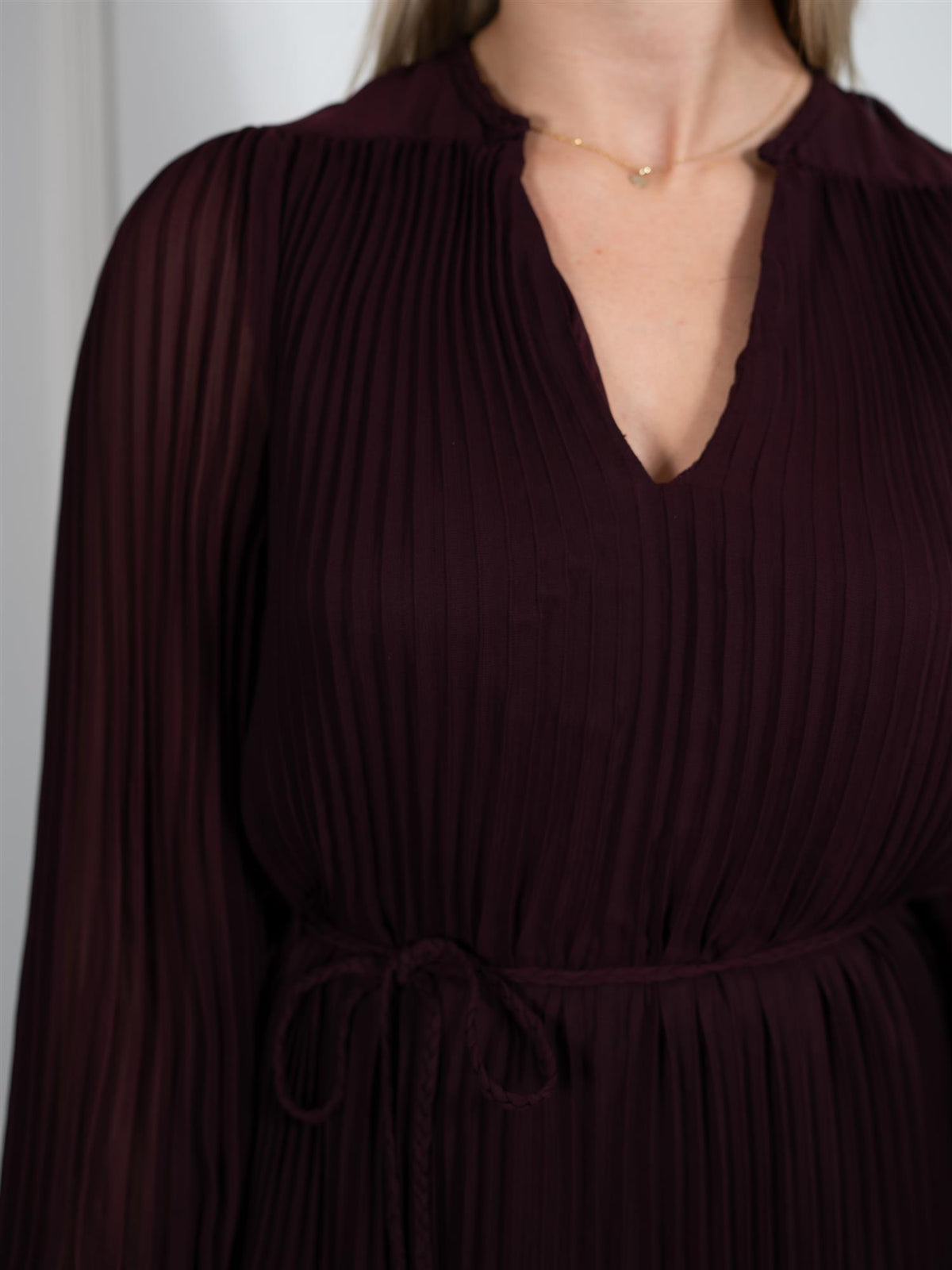 Willow Dress Dark Wine