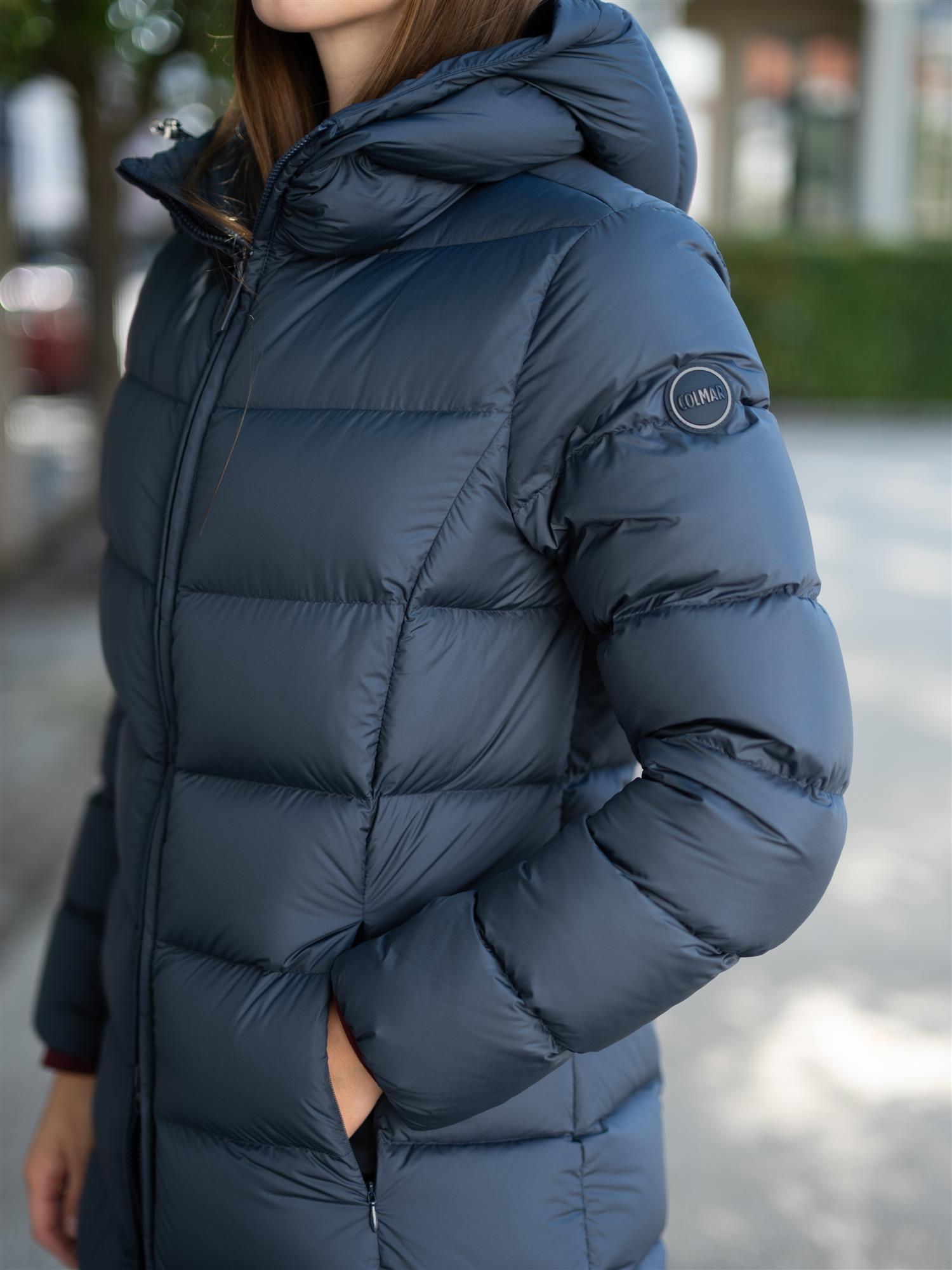 Ladies Down Jacket Blue