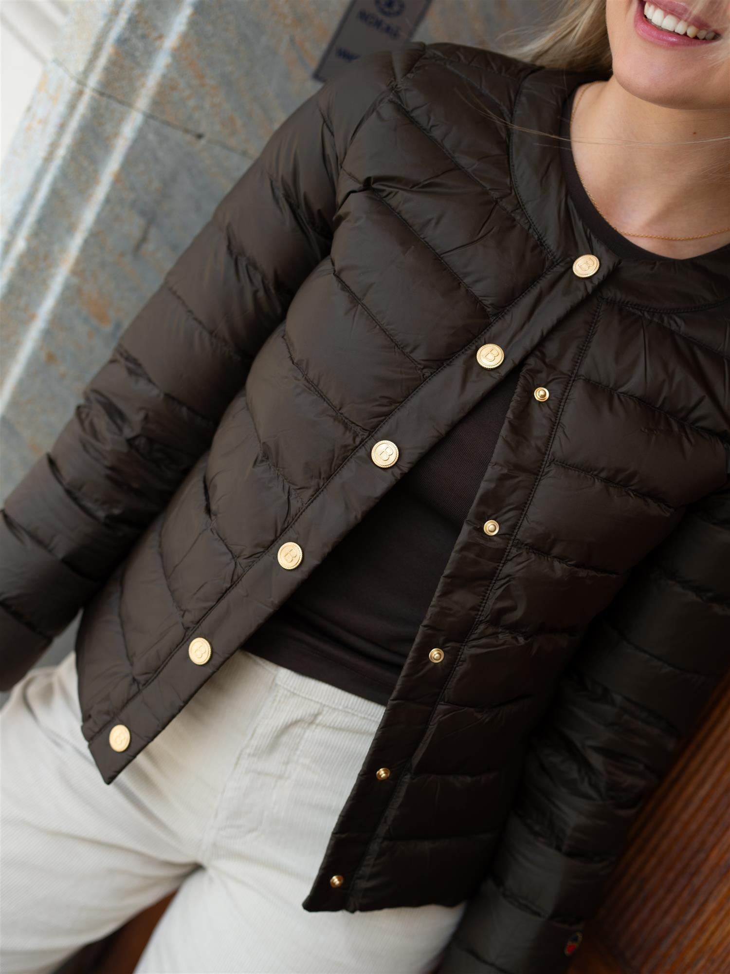 Indiana Down Jacket Brown
