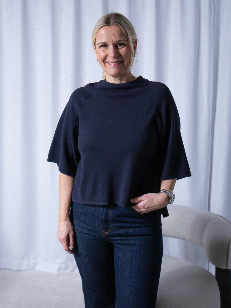 Bitte Kai Rand Saku Blouse Dark Midnight