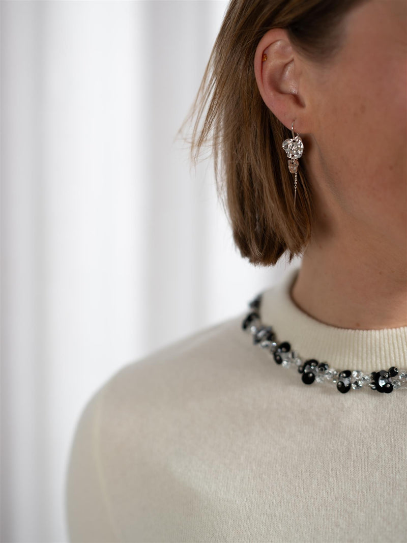 ONE and OTHER Tone Knitted Top Winter White