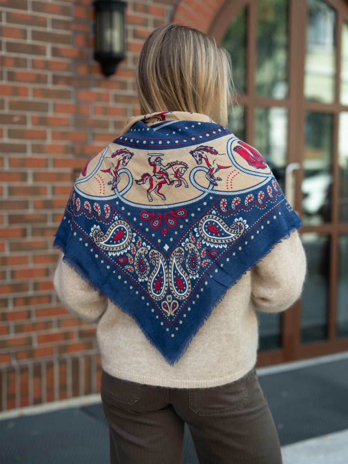 Scarf Rodeo Navy WC