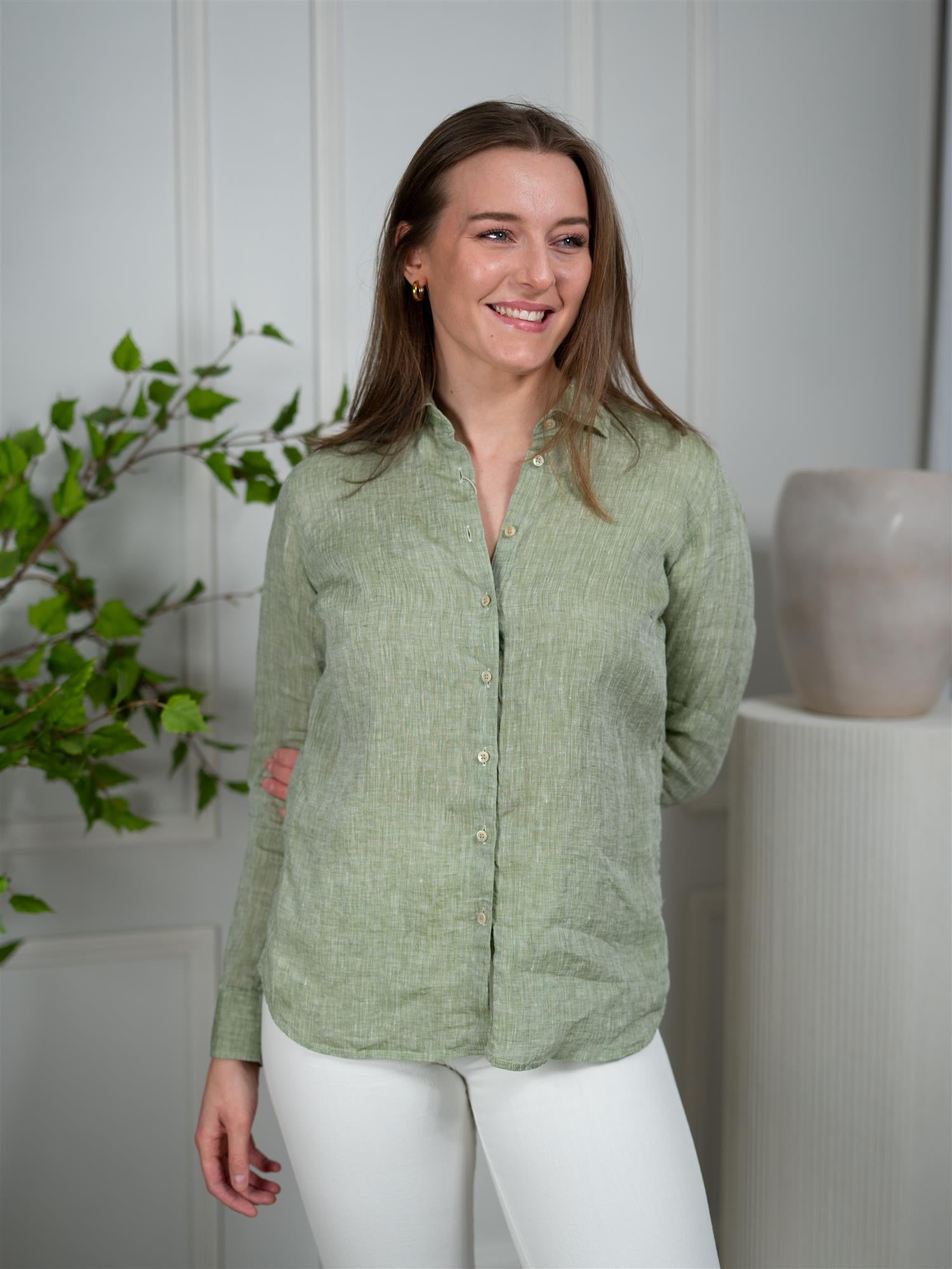 Stenströms Sofie Shirt Green
