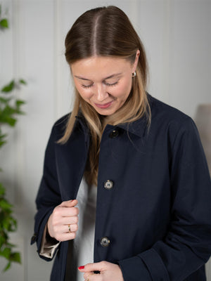 Gant Short Cotton Blend Car Coat