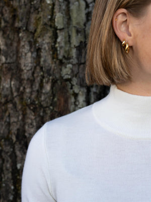 Ella&il Melly Merino Tee White