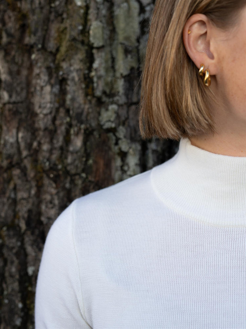 Ella&il Melly Merino Tee White