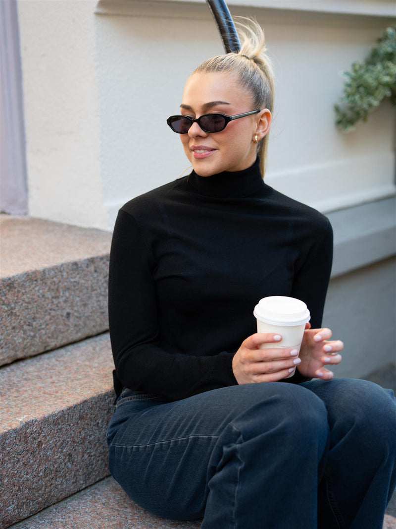 Sand Fellini Trish Knitwear Black