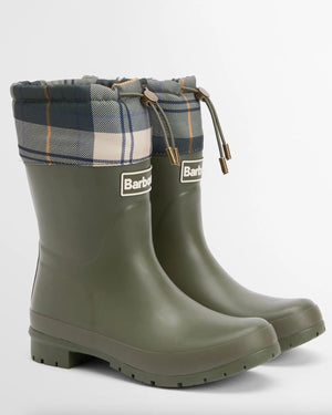 Barbour Mowbray Mid Welly Olive