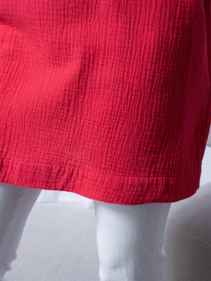 Denim Studio Rim Double Gaze De Coton Bougainvillier