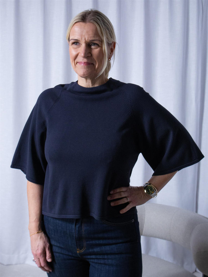 Bitte Kai Rand Saku Blouse Dark Midnight