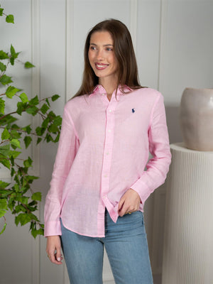 Polo Classic-Long Sleeve-Button Front Shirt