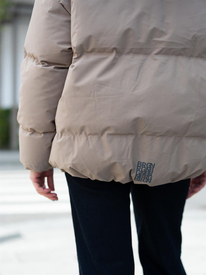 BRGN Regnskyll Bomber Jacket Taupe